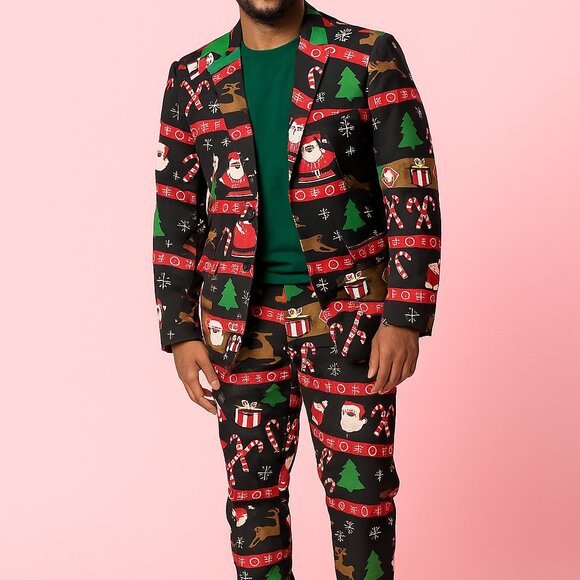 Christmas Dec 25th Jacket Suit Blazer (Large - NWT) - Picture 8 of 11